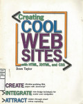 Creating Cool Web Sites with HTML, XHTML, and CSS