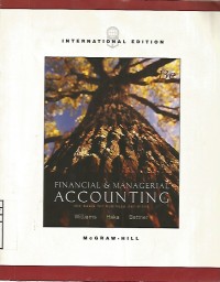 Image of Financial & Managerial Accounting : The Basis for Business Decisions