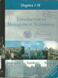 Image of Introduction to Management Accounting