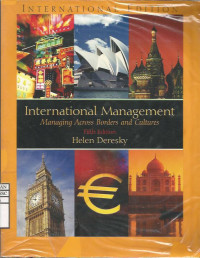 Image of International Management: Managing Across Borders and Cultures
