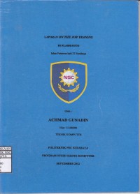 Image of Laporan Praktik Kerja Lapangan FLASH FOTO