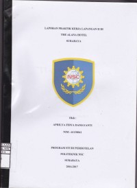 Image of Laporan Praktik Kerja Lapangan ke-2 The Alana Hotel Surabaya
