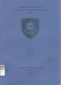 Image of Laporan Praktik Kerja Lapangan BADAN NARKOTIKA NASIONAL KOTA Surabaya