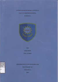 Image of Laporan Praktik Kerja Lapangan FLASGCOM UNDONESIA Surabaya