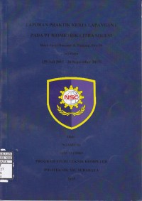 Image of Laporan Praktik Kerja Lapangan PT BIOMETRIK CITRA SOLUSI