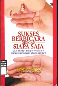 Image of Sukses Berbicara Dengan Siapa Saja