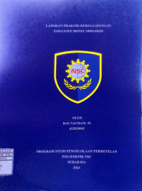 LAPORAN PRAKTIK KERJA LAPANGAN PADA FAVE HOTEL SIDOARJO