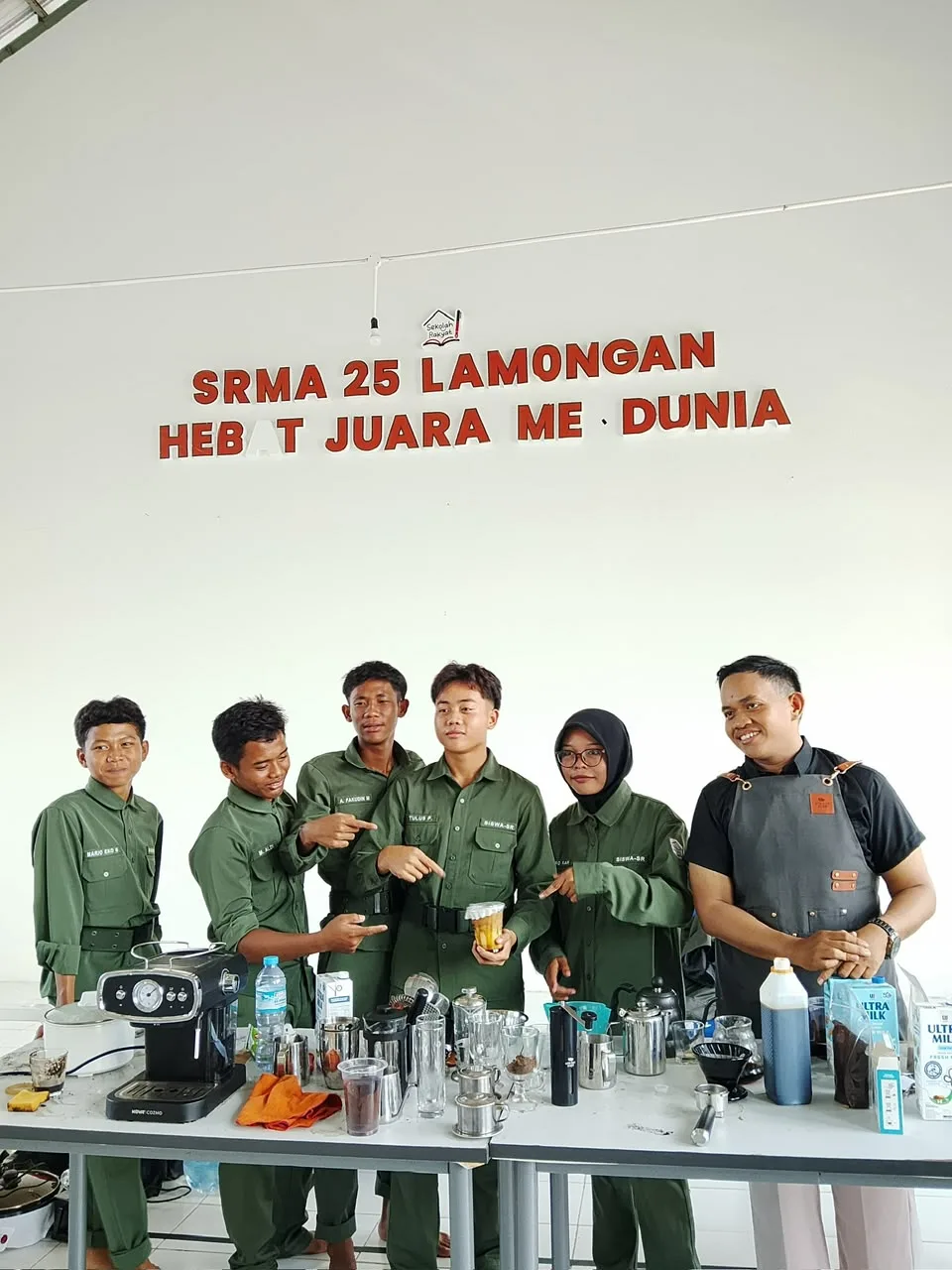 Pelatihan Barista Bekali Siswa Sekolah Rakyat Menengah Atas (SRMA) 25 Lamongan dengan Keterampilan Kopi untuk Dunia Perhotelan