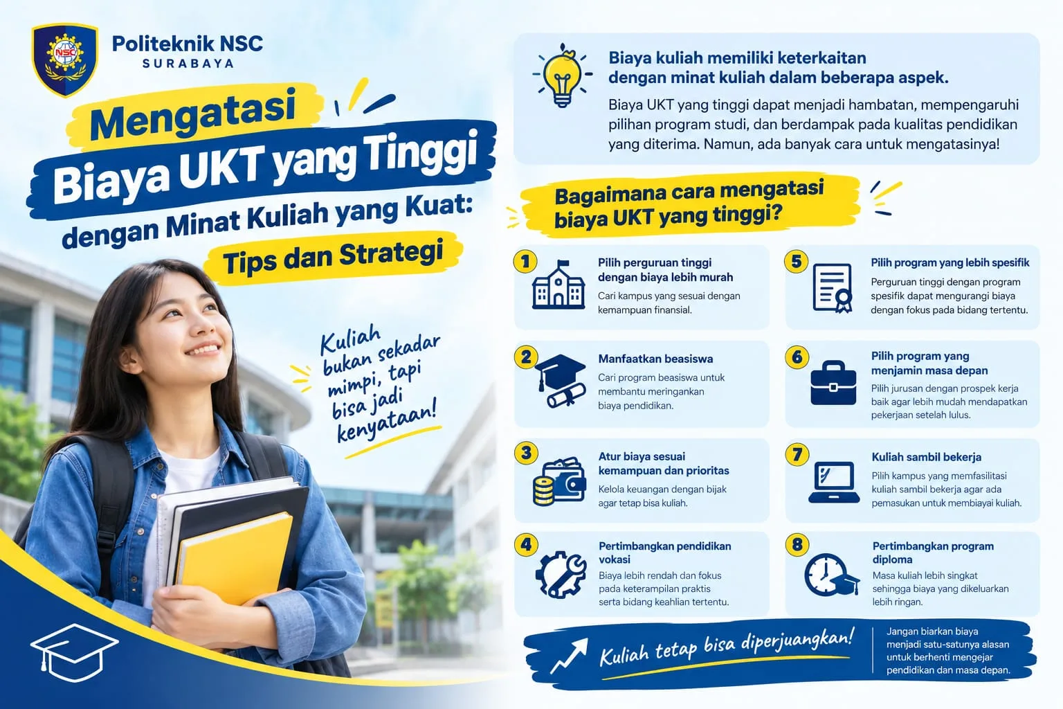 Mengatasi Biaya UKT yang Tinggi dengan Minat Kuliah yang Kuat: Tips dan Strategi