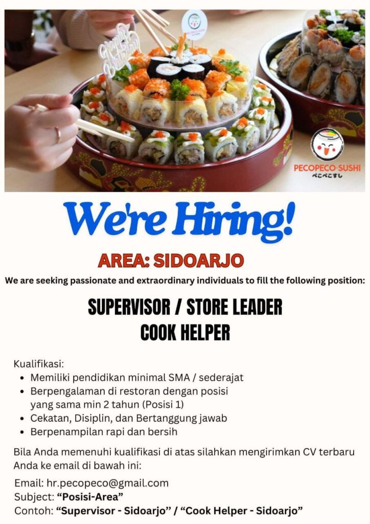 Loker Pecopeco Sushi