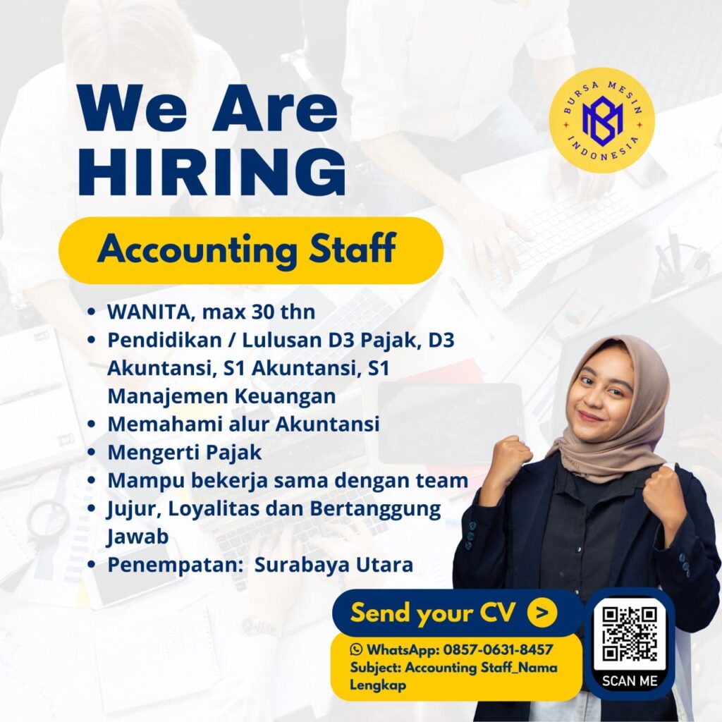 Loker Bursa Mesin 